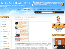 Tablet Screenshot of intermedical.fr